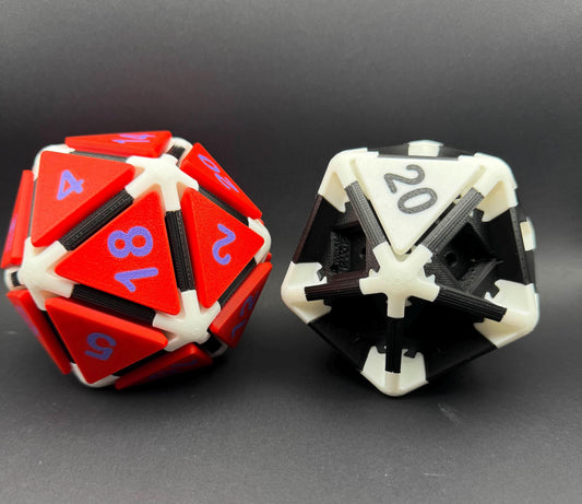 Customizable Clicky Multi-Sided Dice (Multi-Sided Fidget)