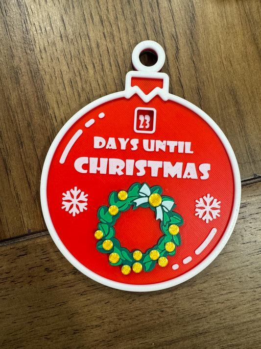 Countdown to Christmas Ornament