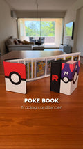 Poké Book Trading Card Binder – Premium Toploader Display