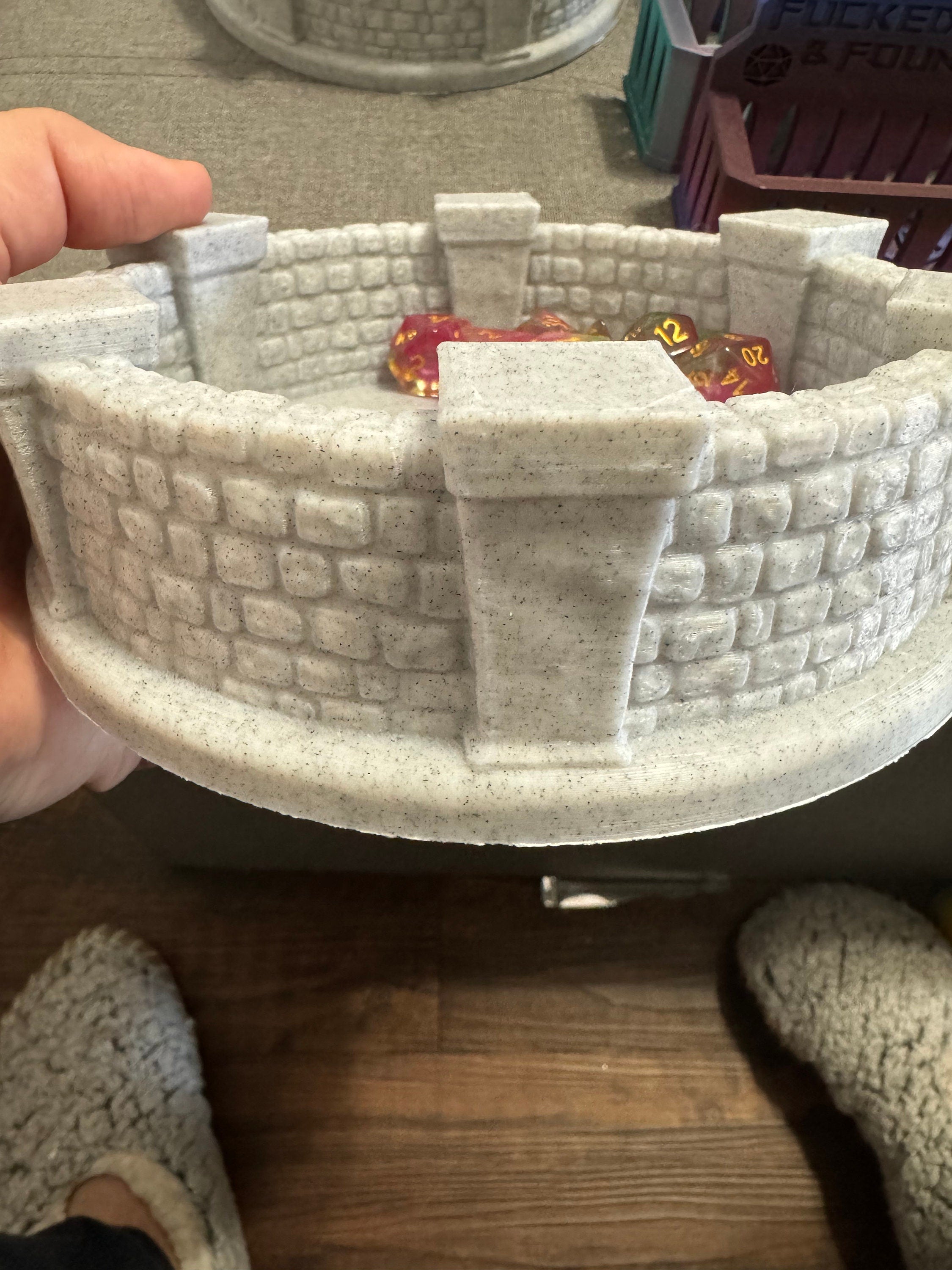 Medieval Dice Tray