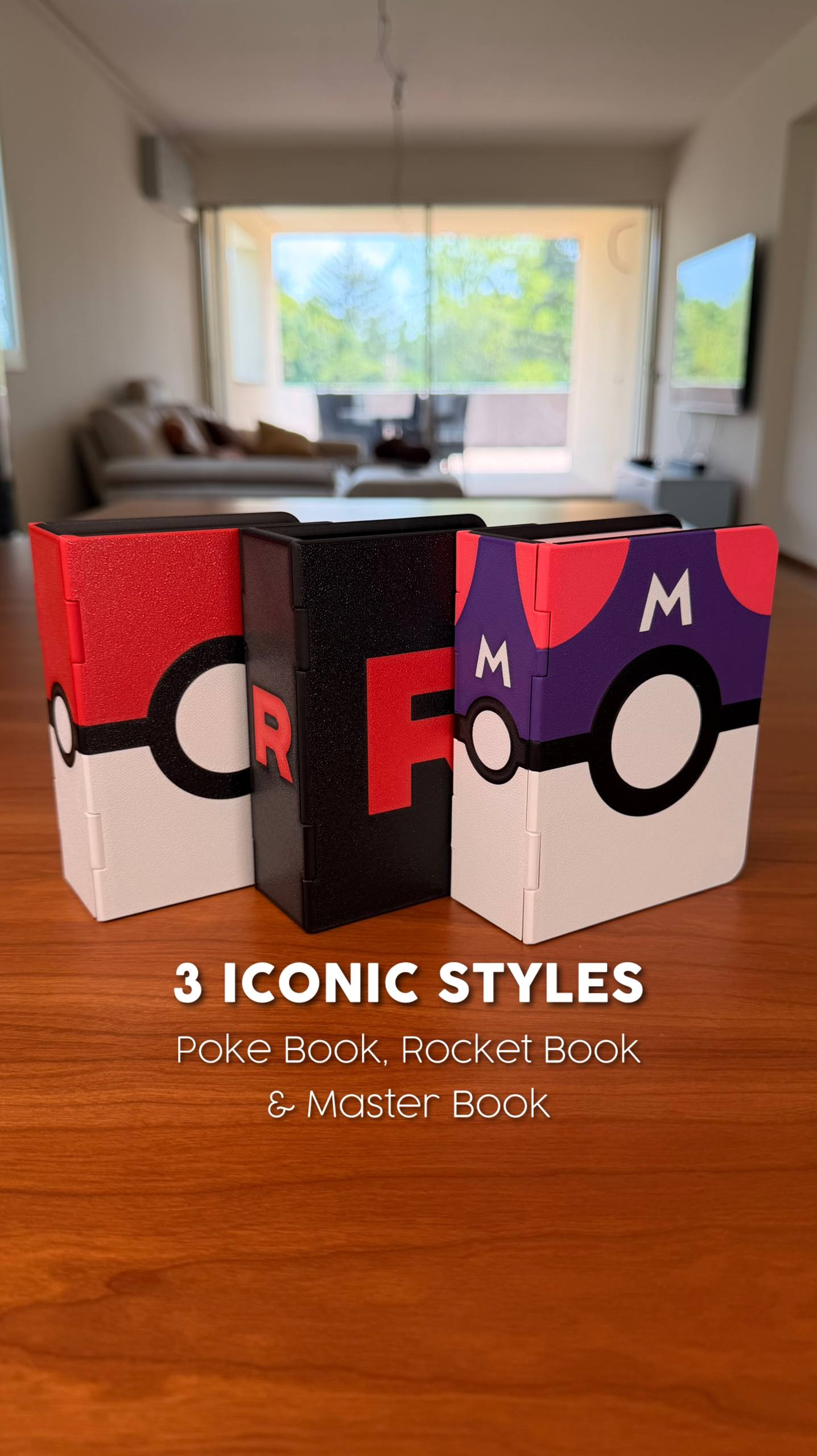 Poké Book Trading Card Binder – Premium Toploader Display