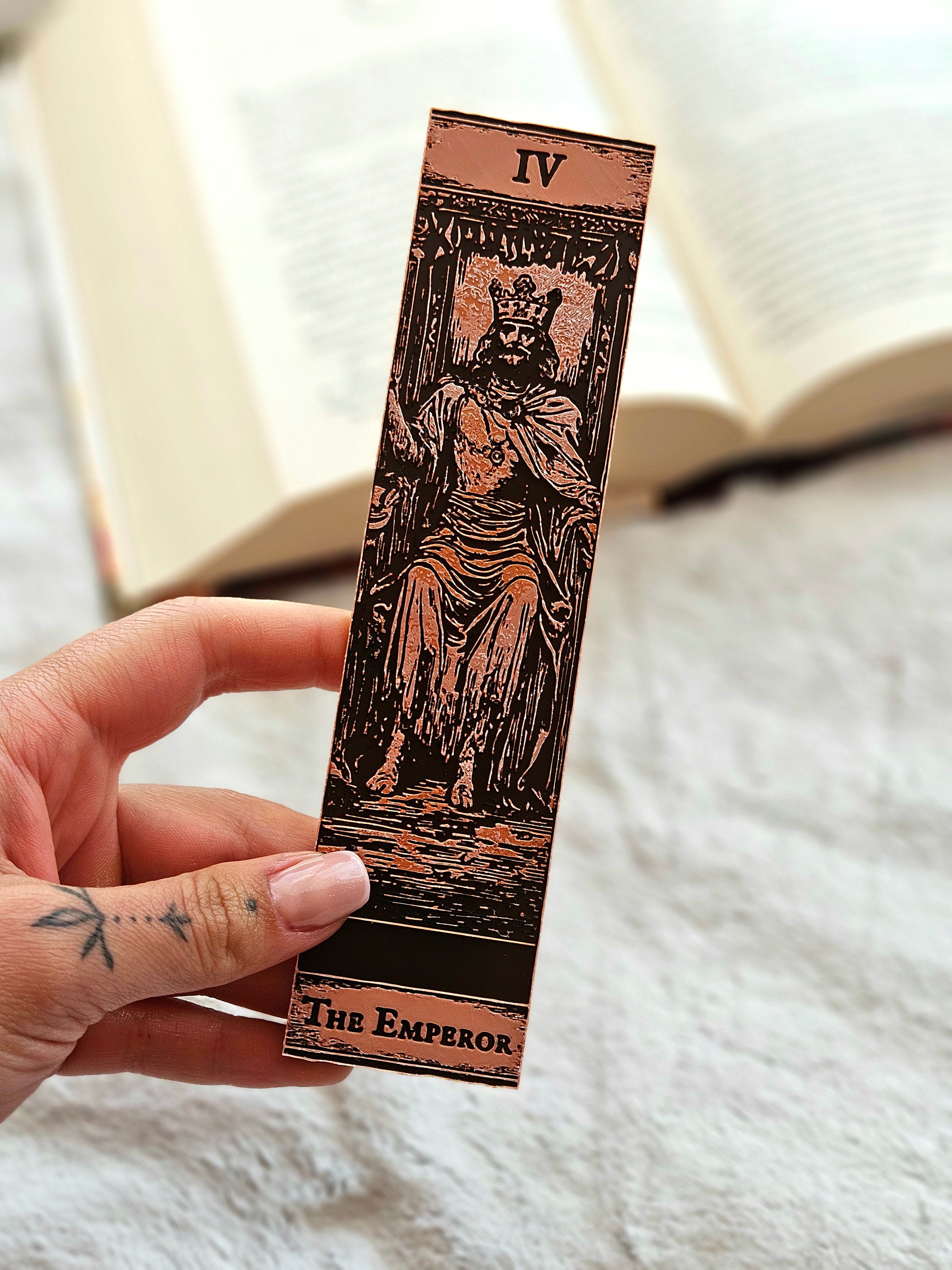 Major Arcana Tarot Bookmarks | 3D Printed Gothic Reader Accessories