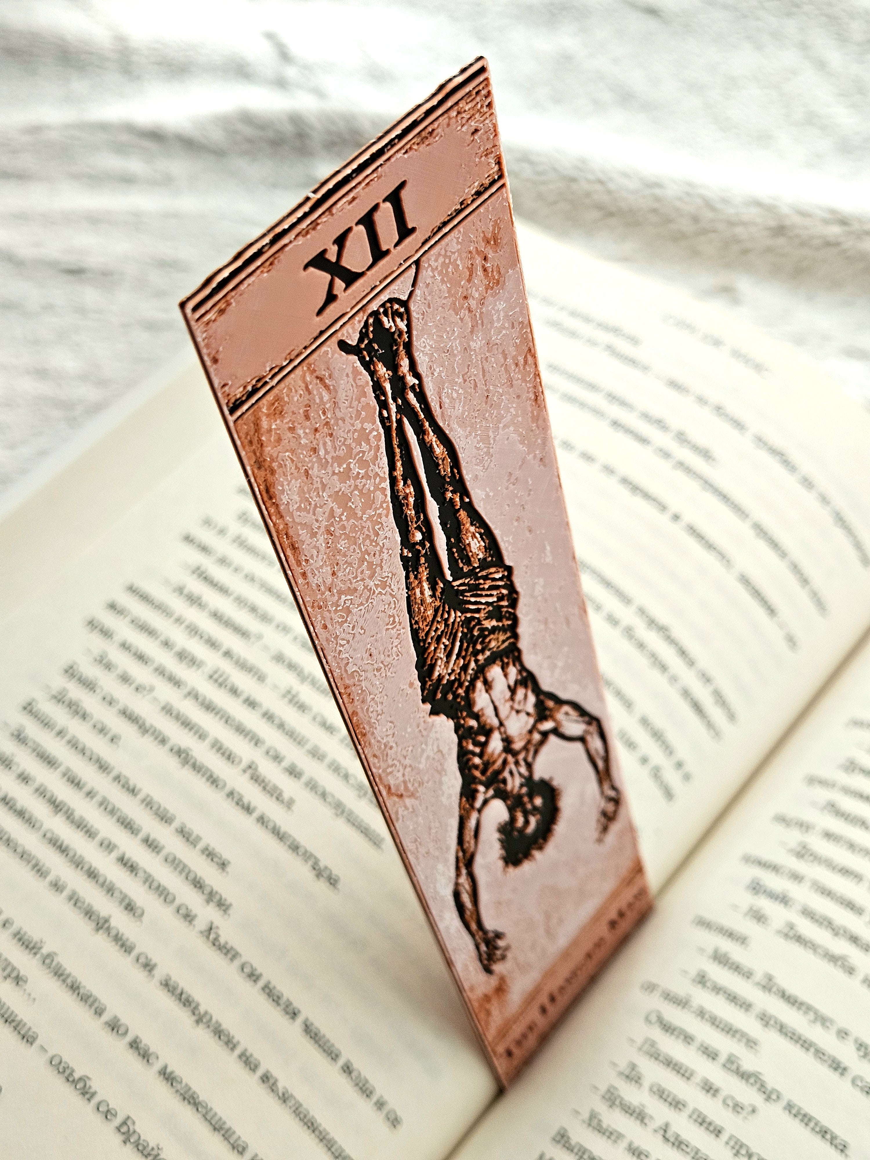 Major Arcana Tarot Bookmarks | 3D Printed Gothic Reader Accessories