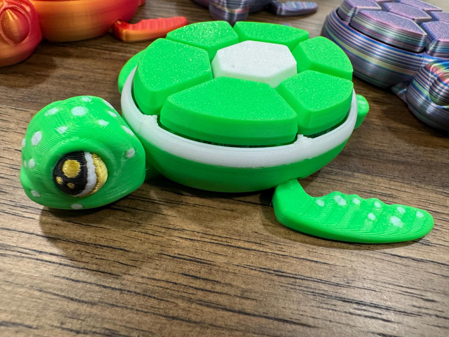 Turtle Fidget Clicker Toy: Stress Relief, Focus Aid