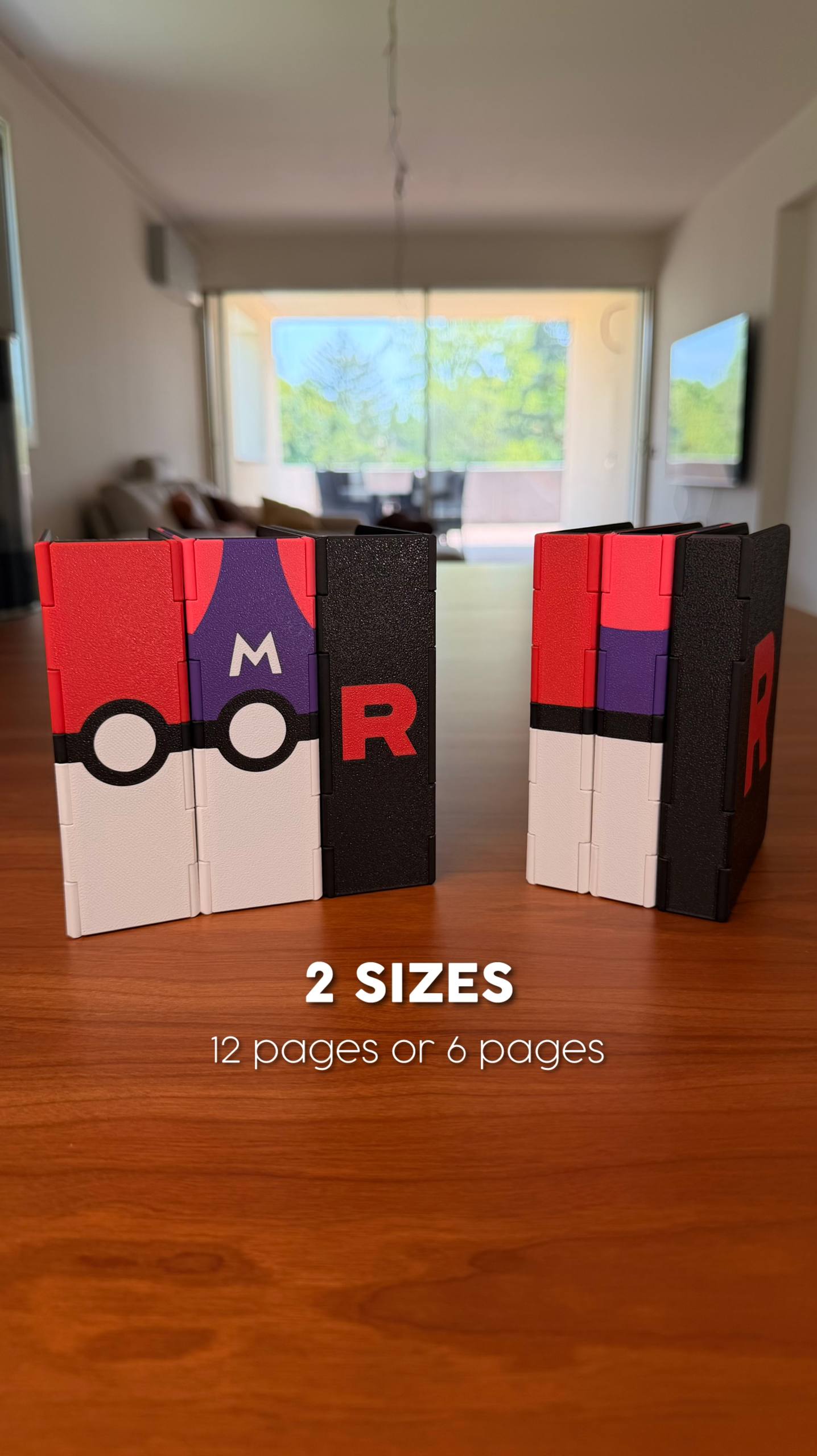 Poké Book Trading Card Binder – Premium Toploader Display