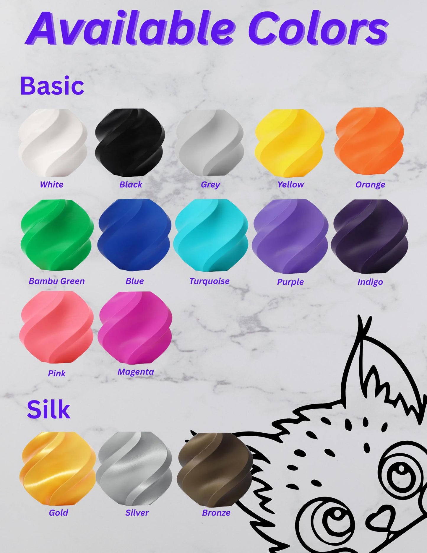 Customizable Clicky Multi-Sided Dice (Multi-Sided Fidget)