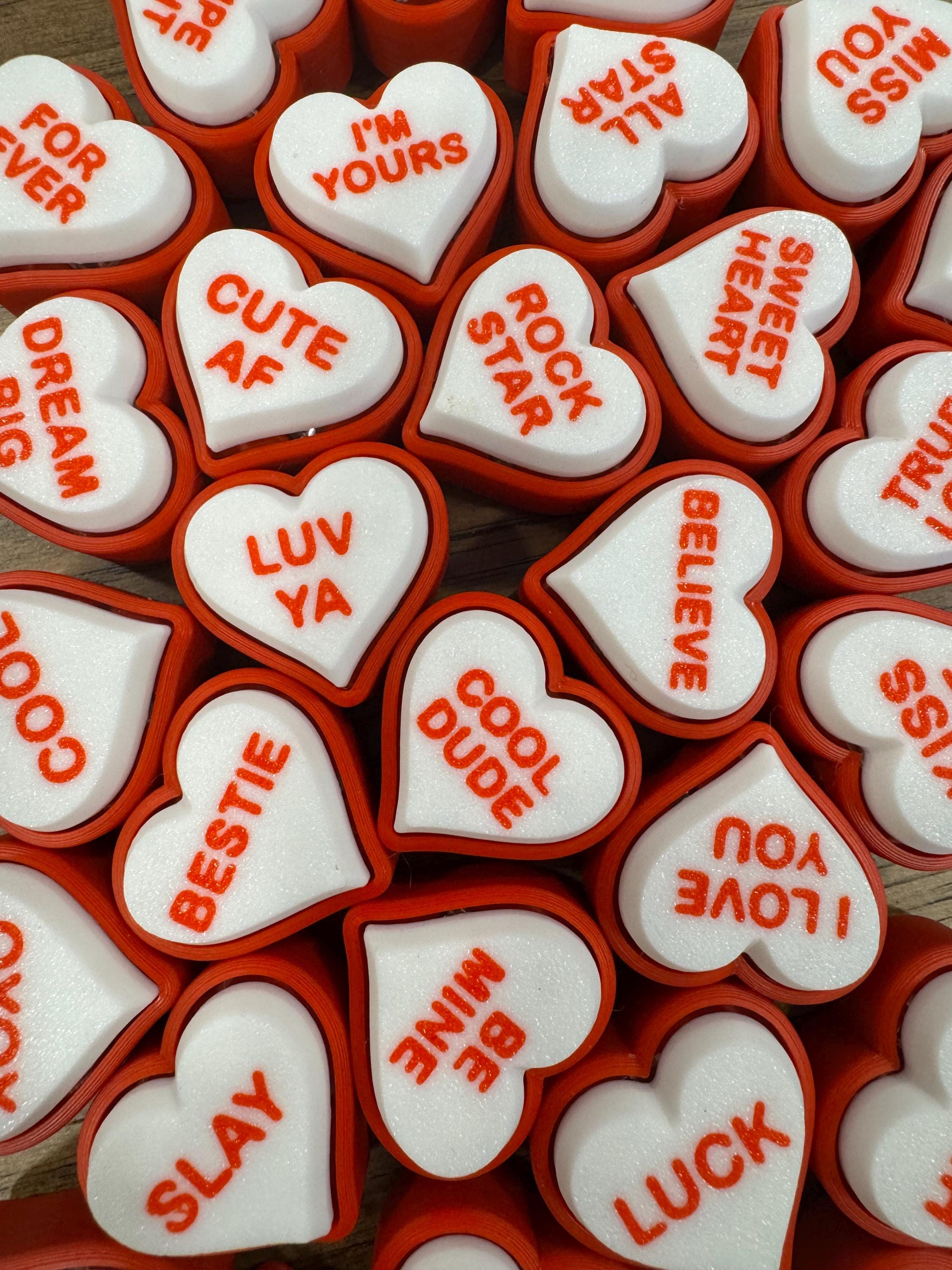 Valentine Fidget Clickers