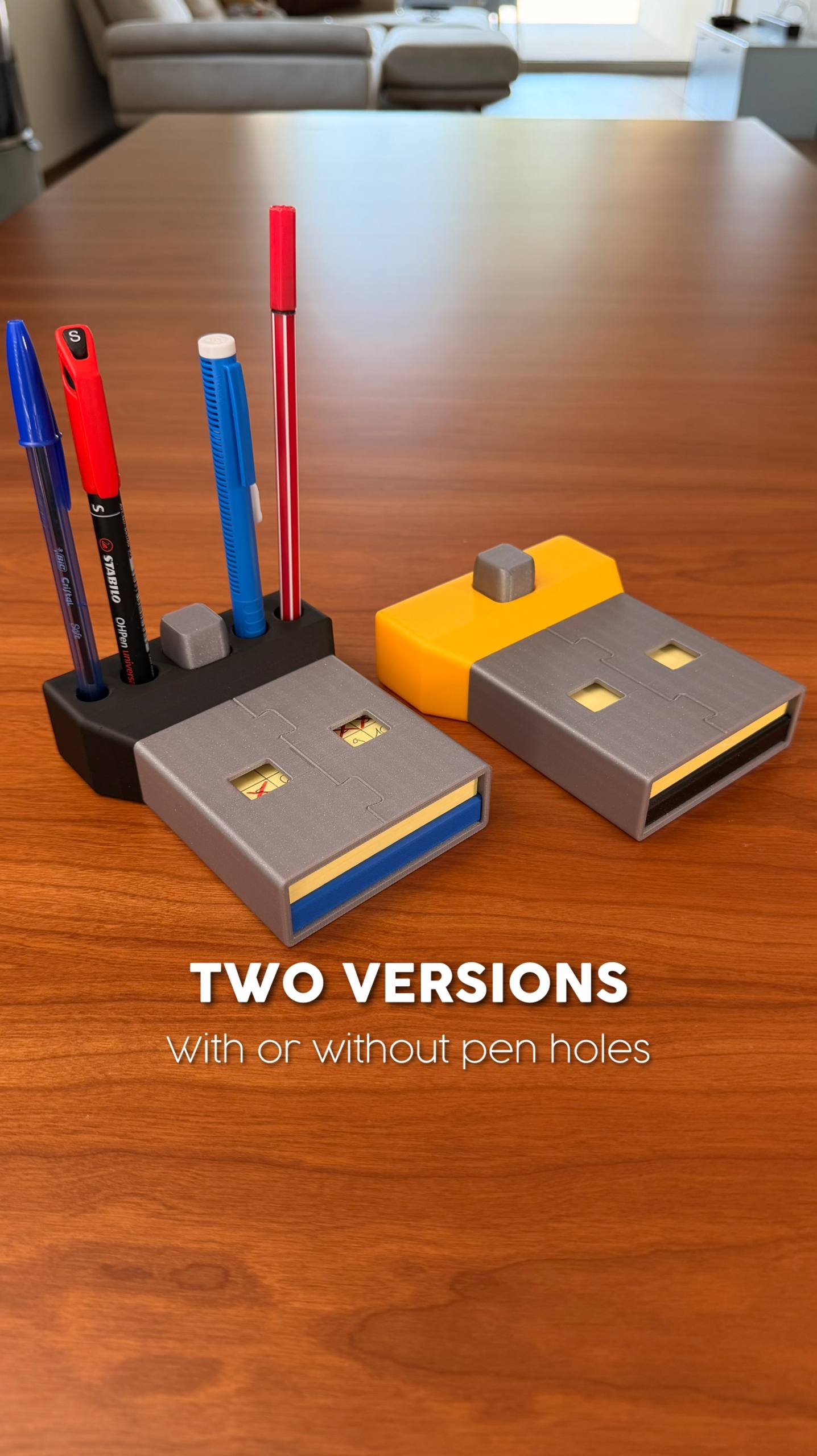 USB Note | Sticky Note Holder & Stencils