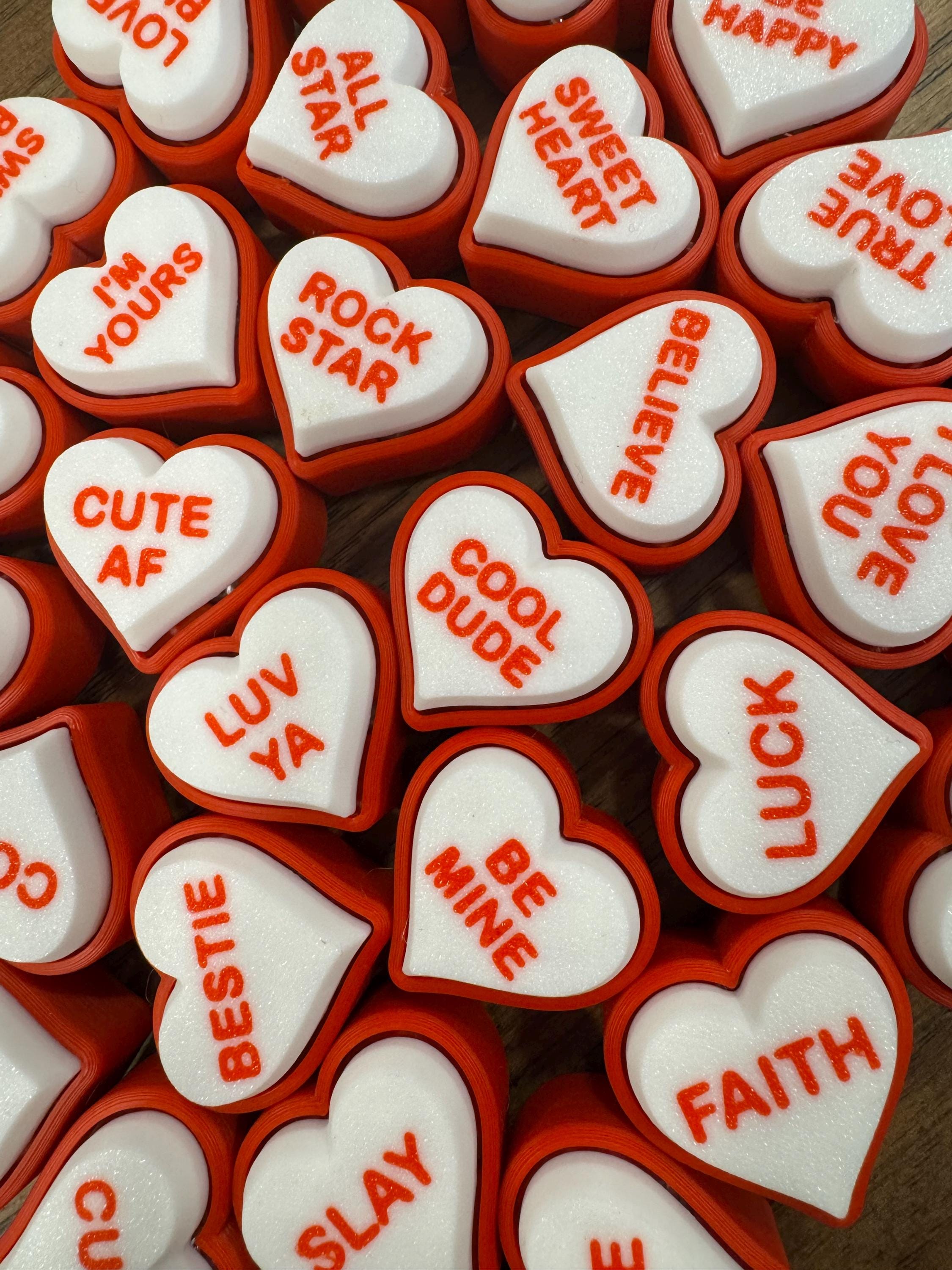 Valentine Fidget Clickers