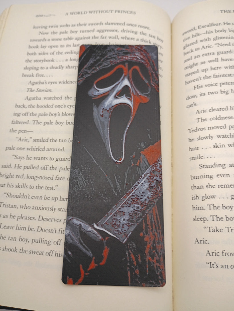 Nightmare Icons Horror Bookmark Set – 3D Printed Slasher Collection