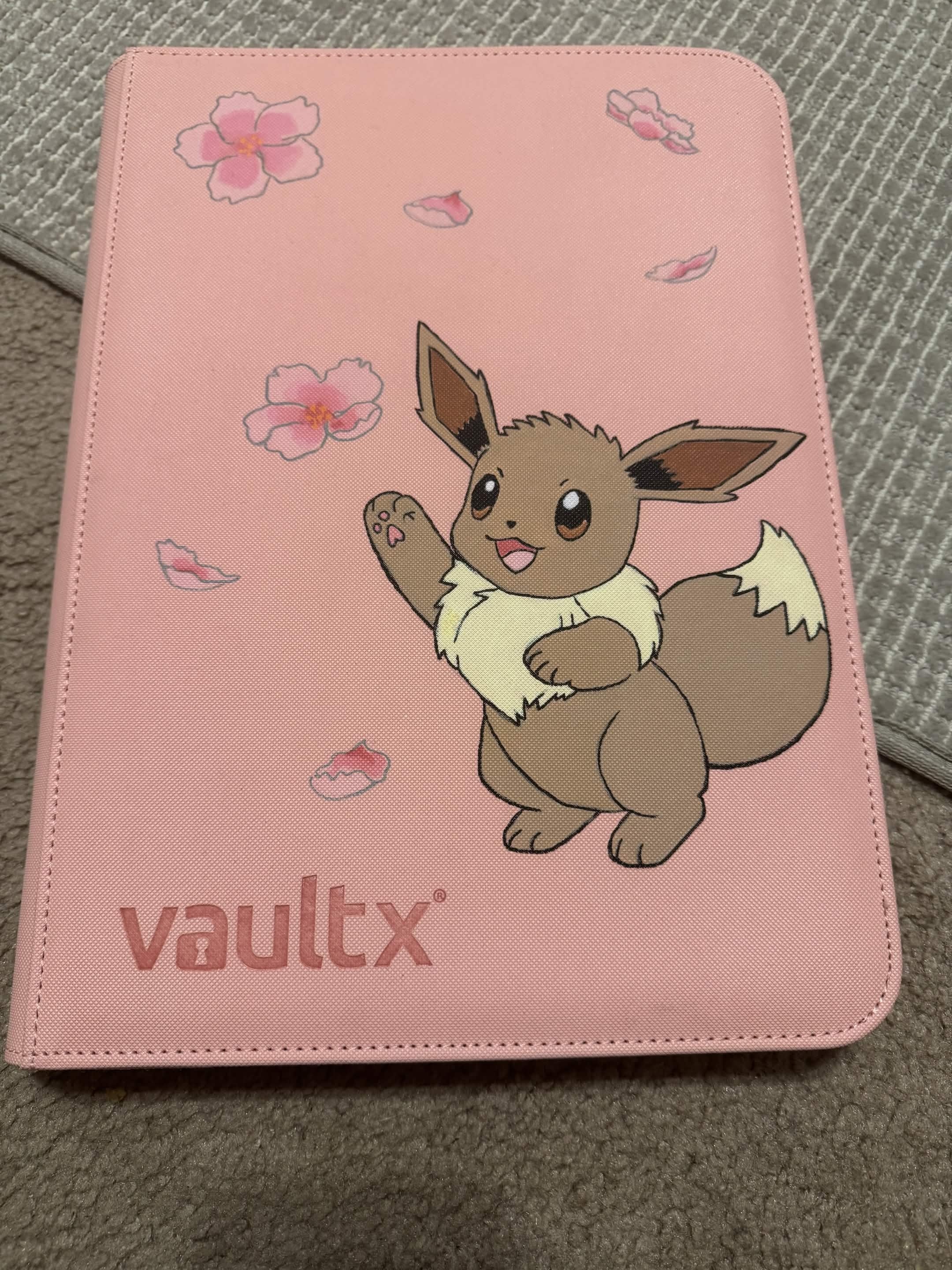 Sakura Eevee Custom Collector Binder - Vault X Binder