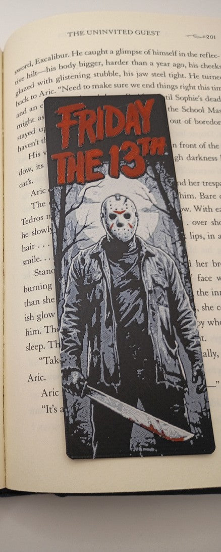 Nightmare Icons Horror Bookmark Set – 3D Printed Slasher Collection