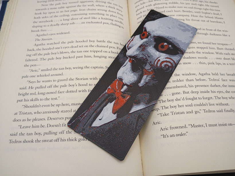 Nightmare Icons Horror Bookmark Set – 3D Printed Slasher Collection