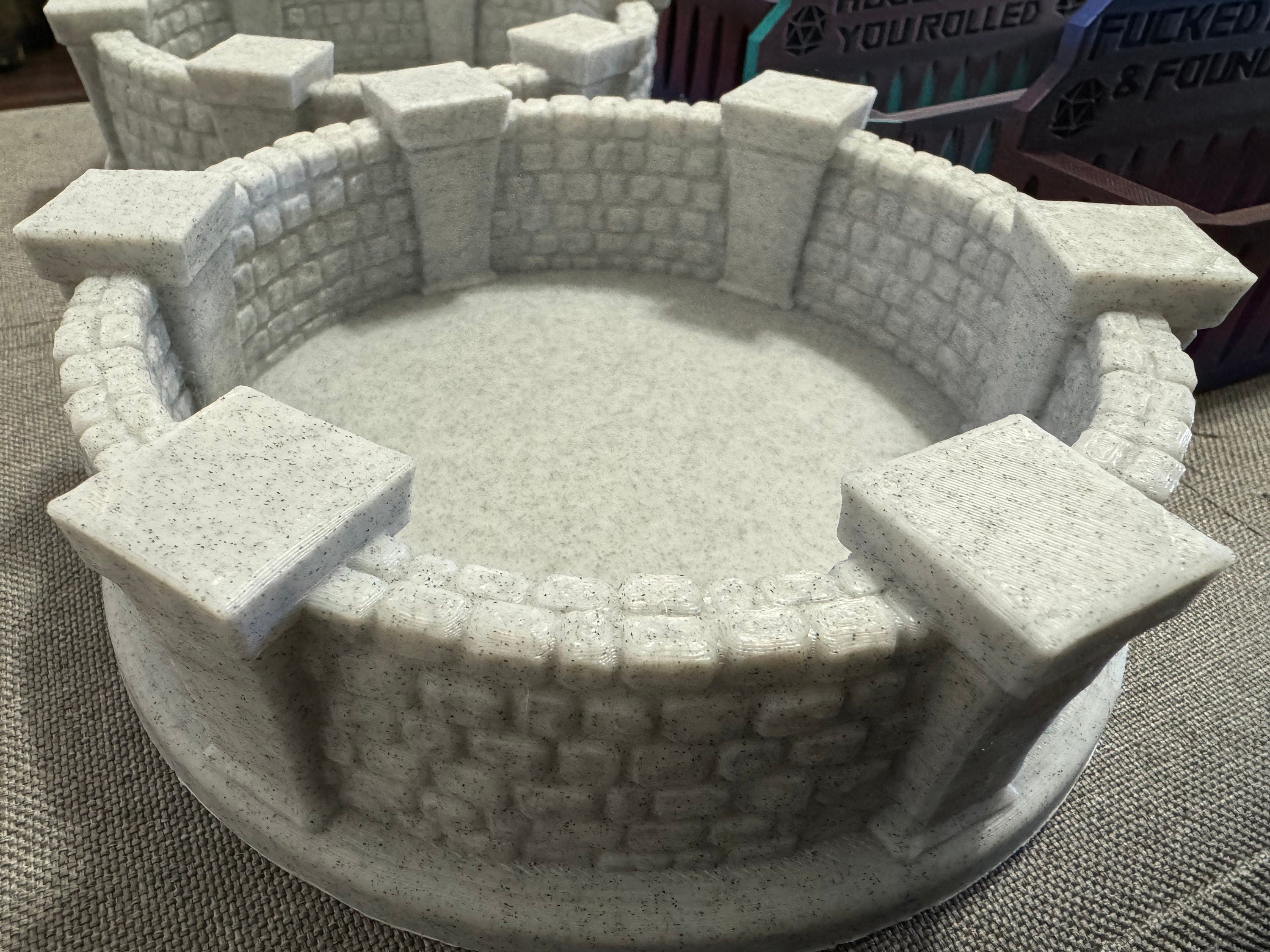 Medieval Dice Tray